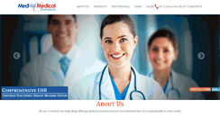 Desktop Screenshot of mednetmedical.com